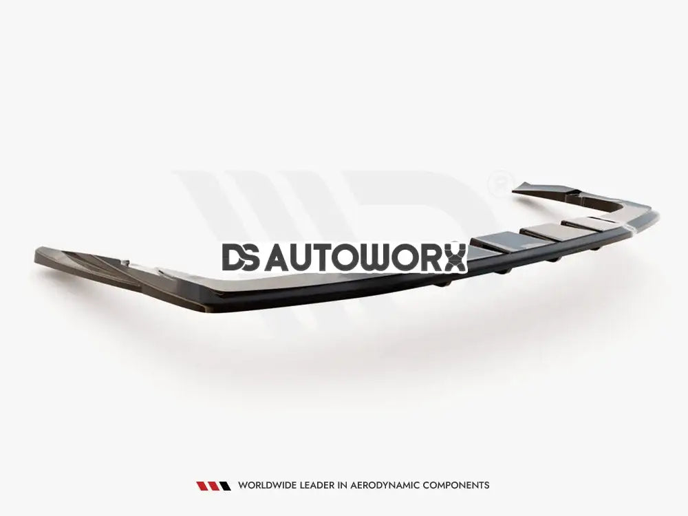 Maxton Design Central Rear Splitter Vertical Bars Mercedes AMG GT 63S 4-door Coupe Aero