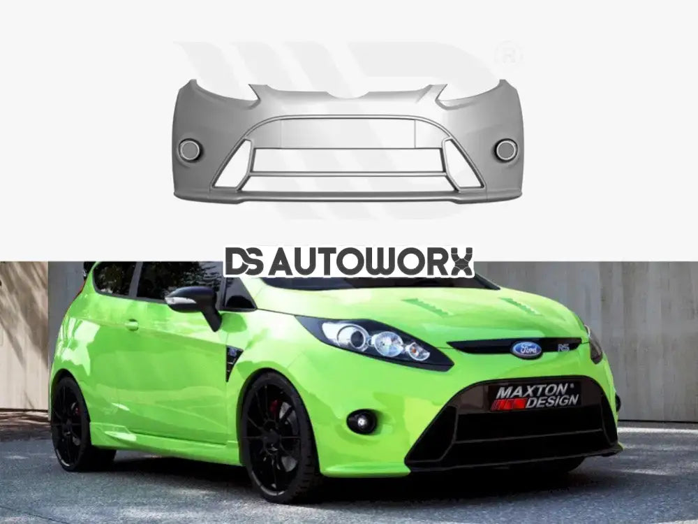 Maxton Design Front Bumper Ford Fiesta MK7 Focus RS Style Main image