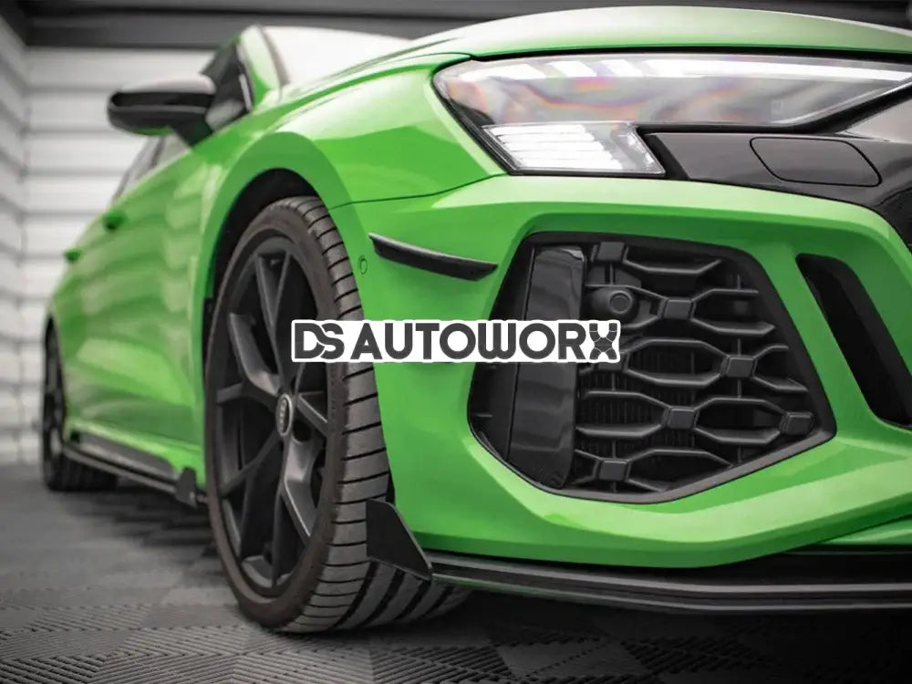 Maxton Design Front Bumper Wings Canards Audi RS3 8Y 2020-