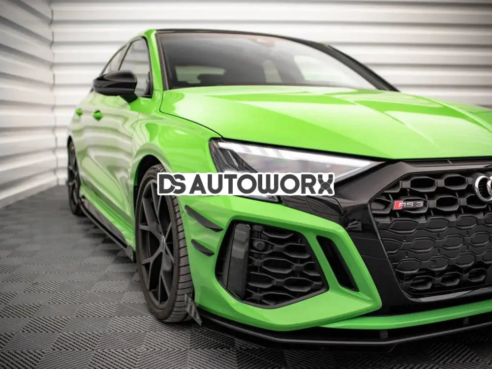 Maxton Design Front Bumper Wings Canards Audi RS3 8Y 2020-