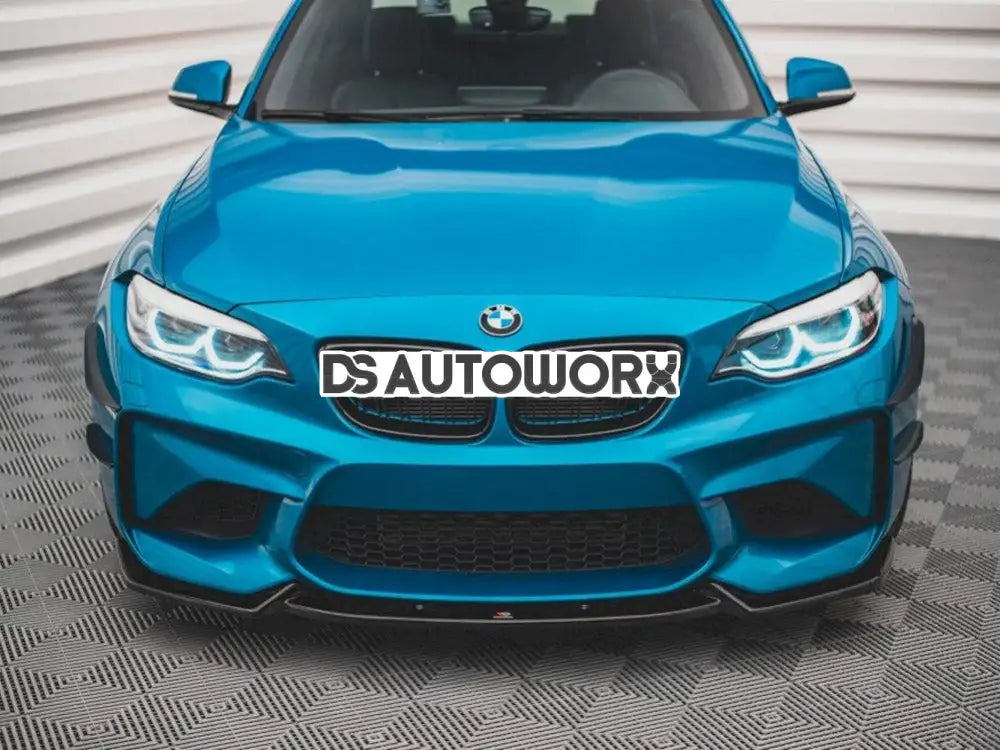 Maxton Design Front Bumper Wings Canards BMW M2 F87 01-20 Secondary image