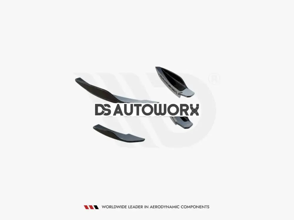 Maxton Design Front Bumper Wings Canards V.2 Ford Fiesta MK8 ST ST-Line