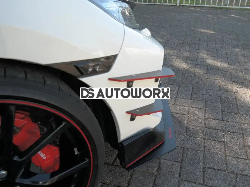 Maxton Design Front Canards Honda Civic MK10 Type-r 2017-UP