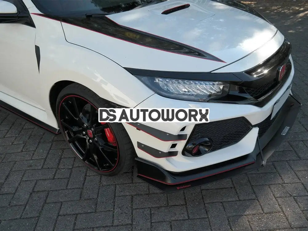 Maxton Design Front Canards Honda Civic MK10 Type-r 2017-UP Secondary image