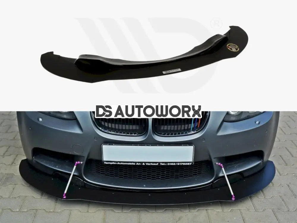 Maxton Design Front Racing Splitter BMW M3 E92 E93 Pre-facelift 08-13 Main image