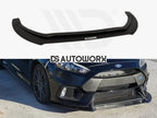Maxton Design Front Racing Splitter Ford Focus MK3 RS 2015-UP