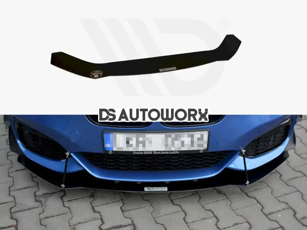 Maxton Design Front Racing Splitter V.1 BMW 1-Series F20 F21 M-power Facelift 2015-19 Main image
