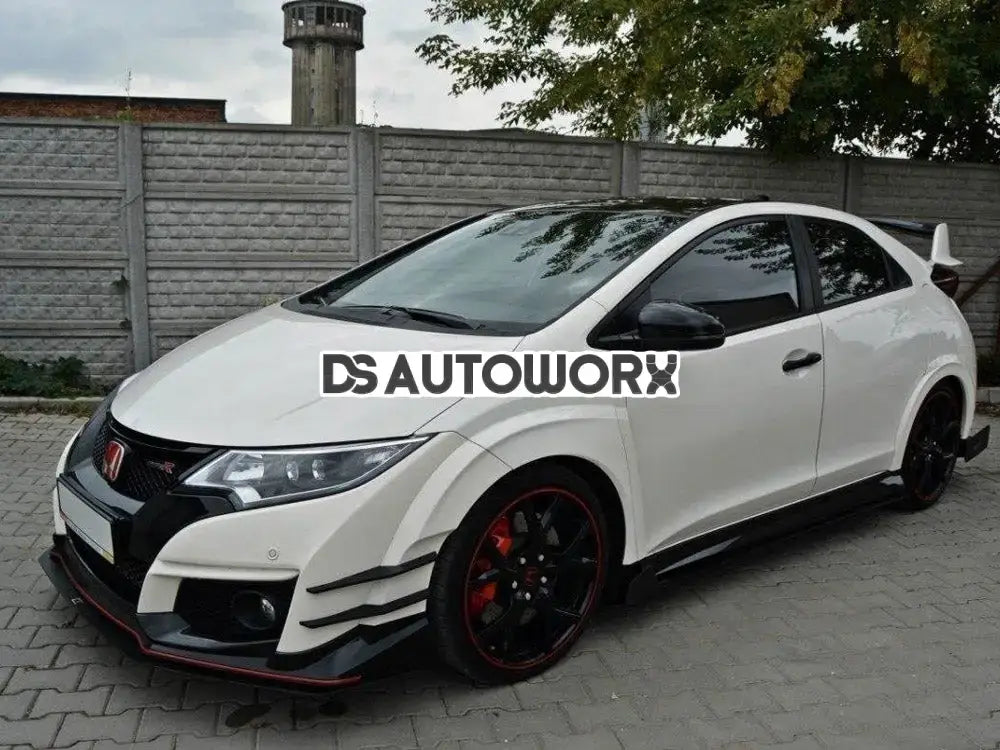 Maxton Design Front Racing Splitter V.1 Honda Civic IX Type R 15-17