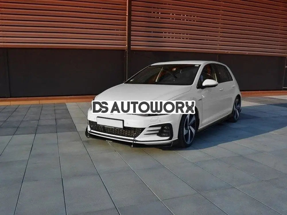 Maxton Design Front Racing Splitter V.2 Volkswagen Golf GTI MK7.5 17-19 Secondary image