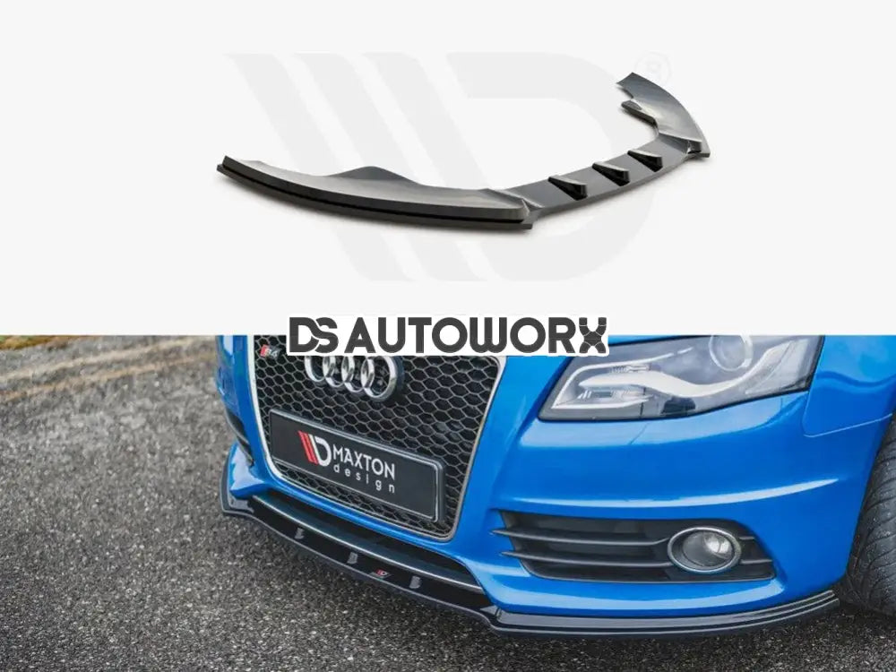 Maxton Design Front Splitter Audi S4 A4 S Line 09-11 Main image