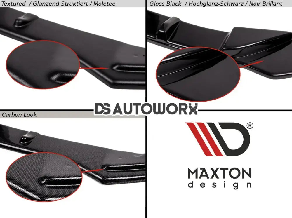 Maxton Design Front Splitter Focus MK3 ST Preface Model