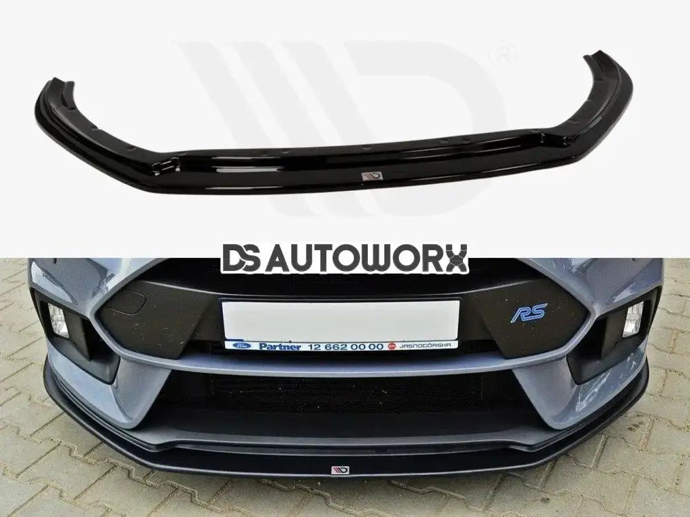 Maxton Design Front Splitter Ford Focus 3 RS V.3 Main image