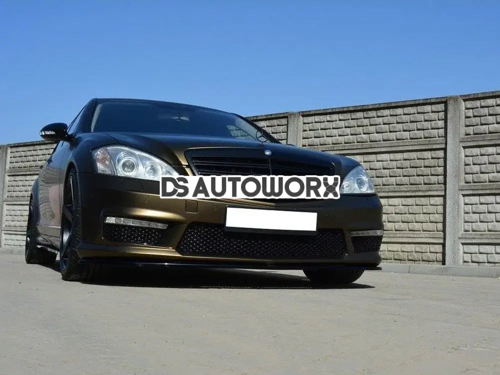 Maxton Design Front Splitter Mercedes S-class W221 AMG Secondary image