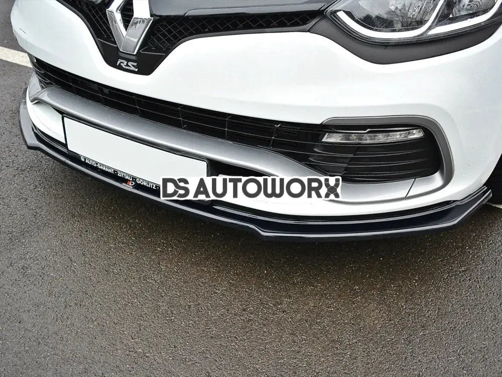 Maxton Design Front Splitter Renault CLIO MK4 RS 13-19