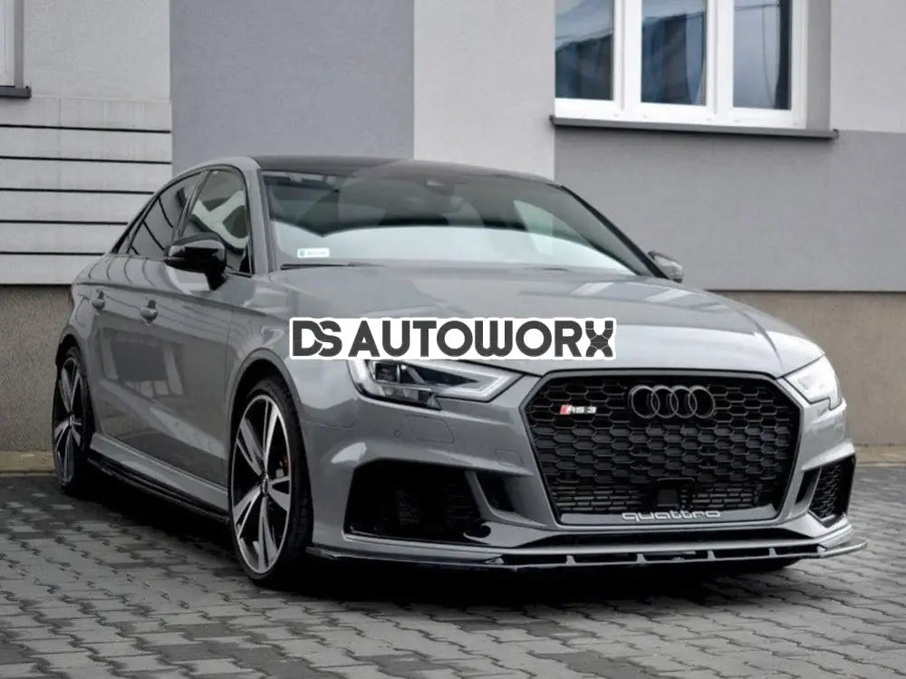 Maxton Design Front Splitter V.1 Audi RS3 8V Facelift Sedan 2017-20