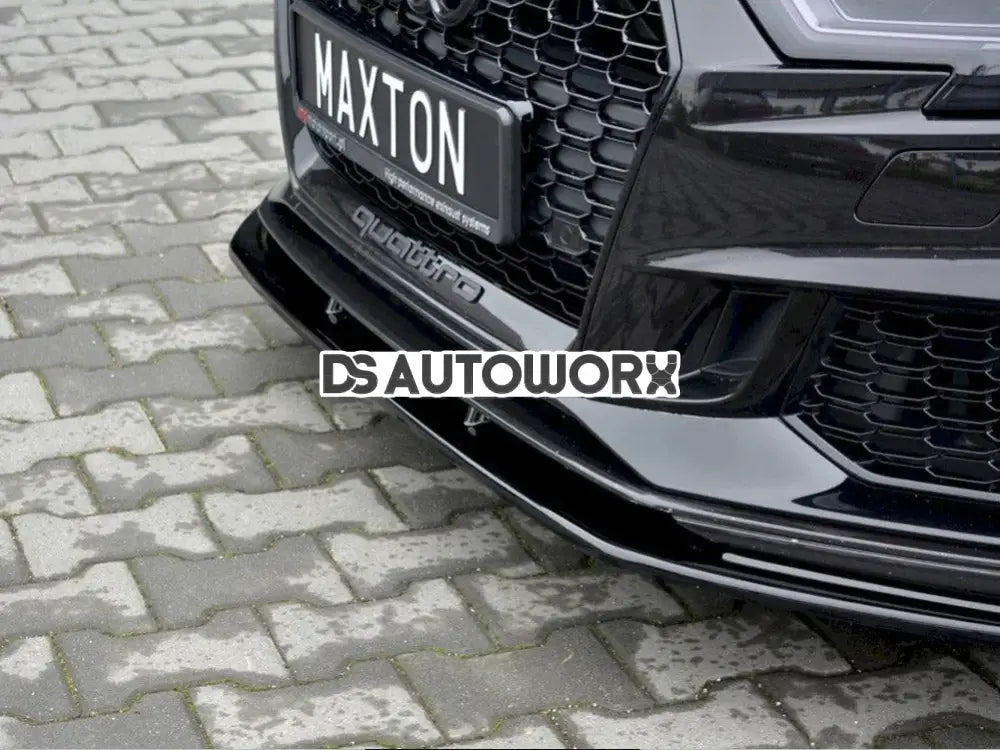 Maxton Design Front Splitter V.1 Audi RS3 8V Facelift Sportback 2017 - 20 Secondary image
