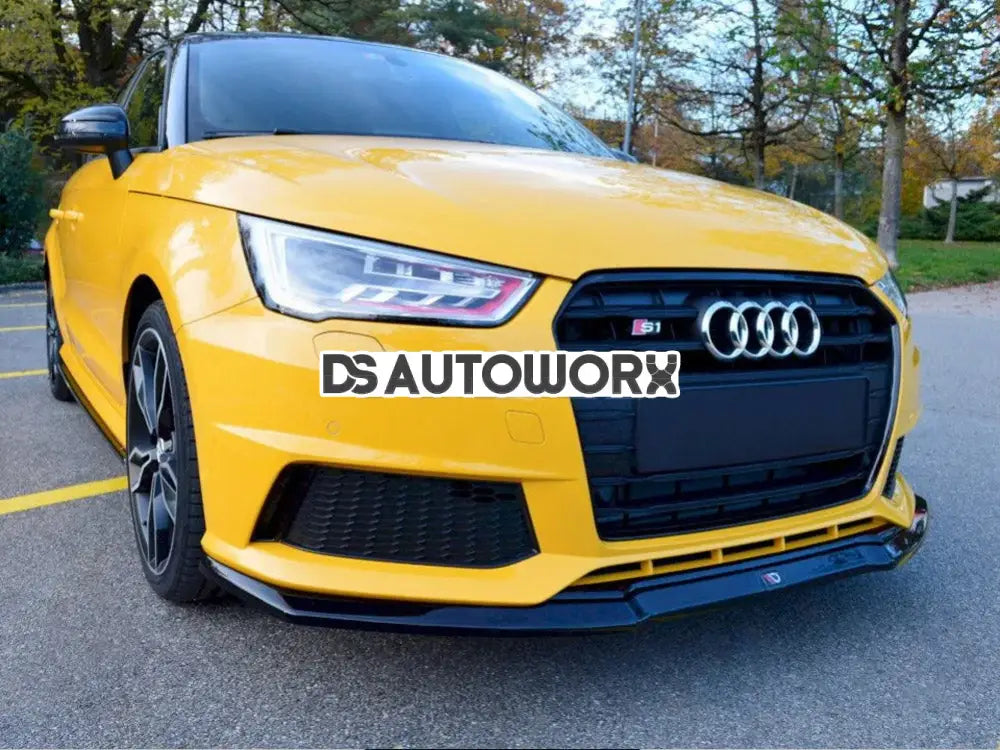 Maxton Design Front Splitter V.1 Audi S1 MK1 14-18