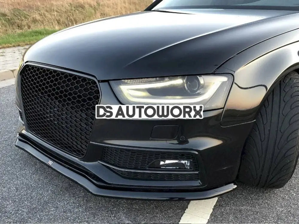 Maxton Design Front Splitter V.1 Audi S4 B8 A4 B8 S-line Facelift