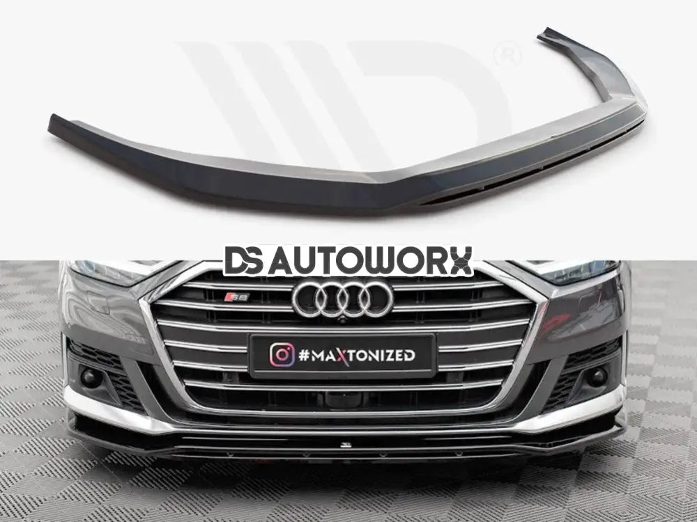 Maxton Design Front Splitter V.1 Audi S8 A8 S-Line D5 Main image
