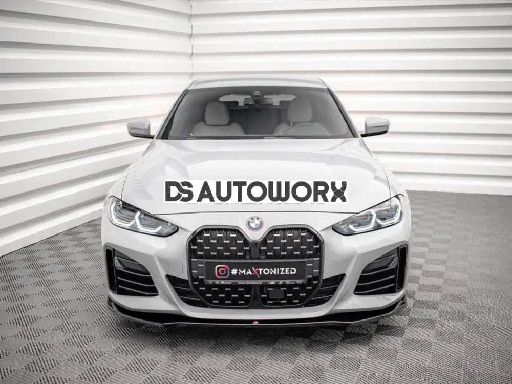 Maxton Design Front Splitter V.1 BMW 4-Series Gran Coupe M-Pack G26