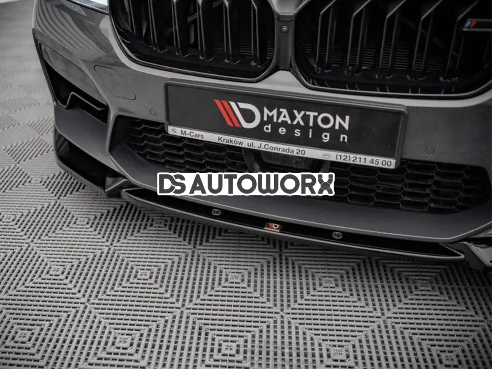 Maxton Design Front Splitter V.1 BMW M5 F90 Facelift 2020-