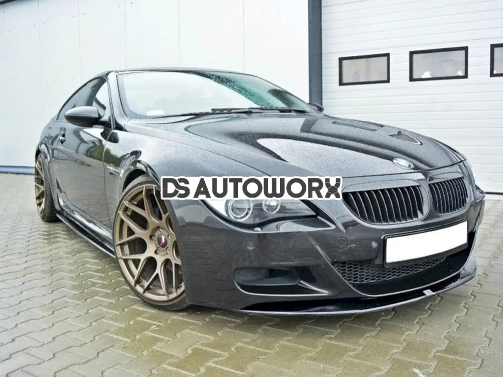 Maxton Design Front Splitter V.1 BMW M6 E63 09-10