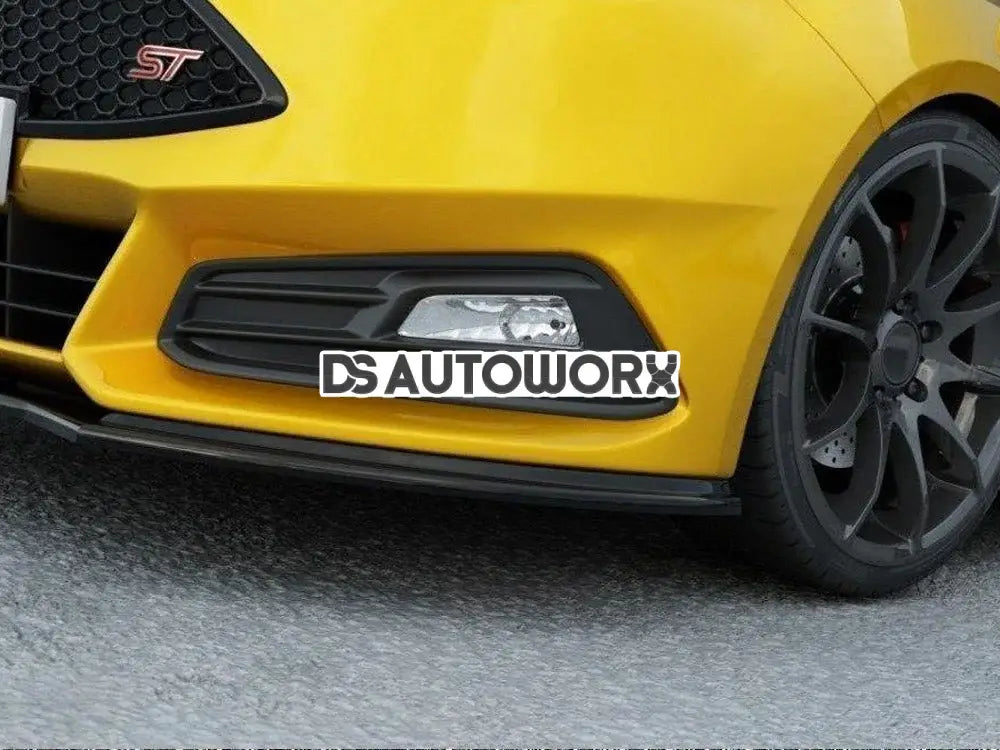 Maxton Design Front Splitter V.1 Focus ST MK3 Facelift Model