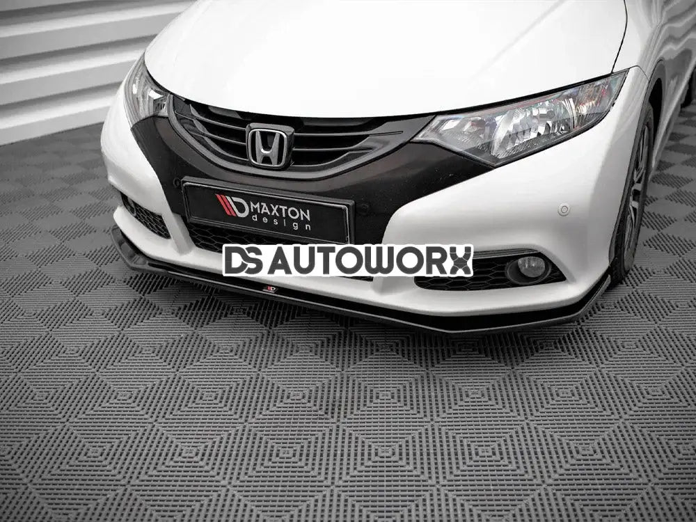 Maxton Design Front Splitter V.1 Honda Civic MK9 11-14