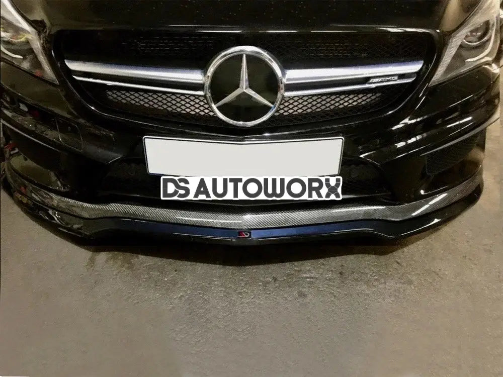 Maxton Design Front Splitter V.1 Mercedes CLA 45 AMG C117 Pre-facelift Secondary image