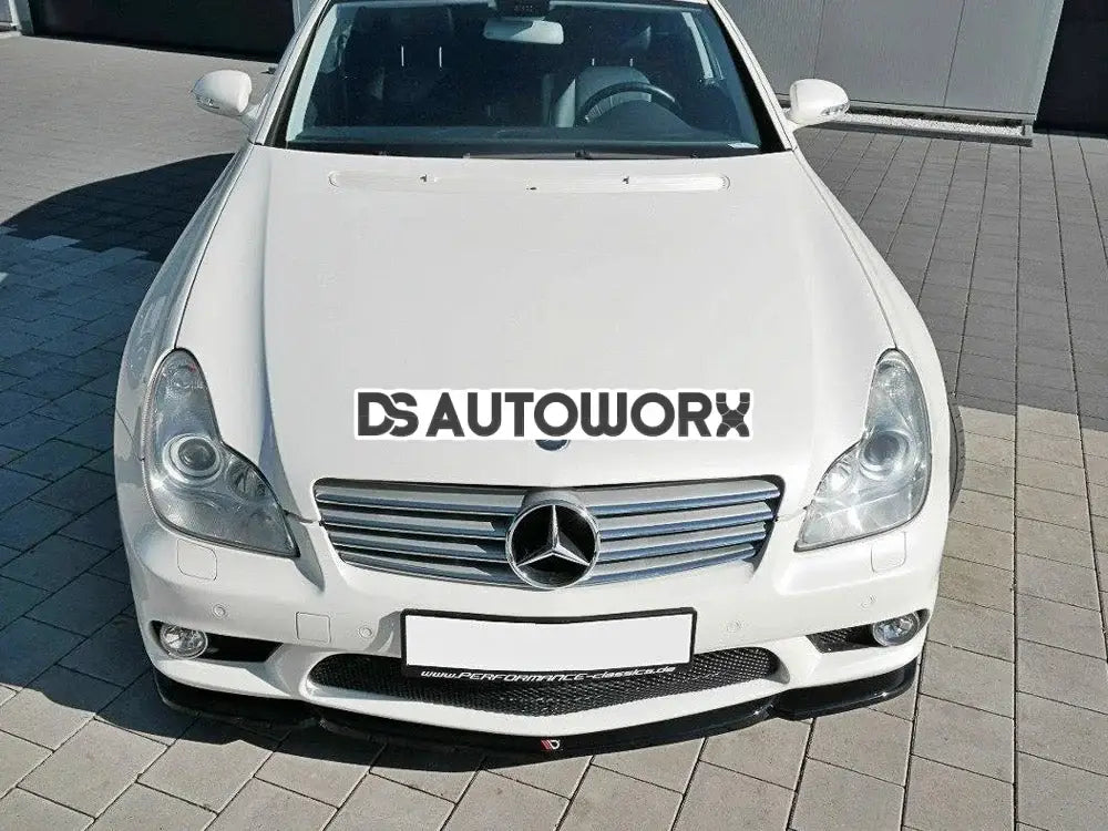 Maxton Design Front Splitter V.1 Mercedes CLS C219 55AMG Sedan 09-06 Secondary image
