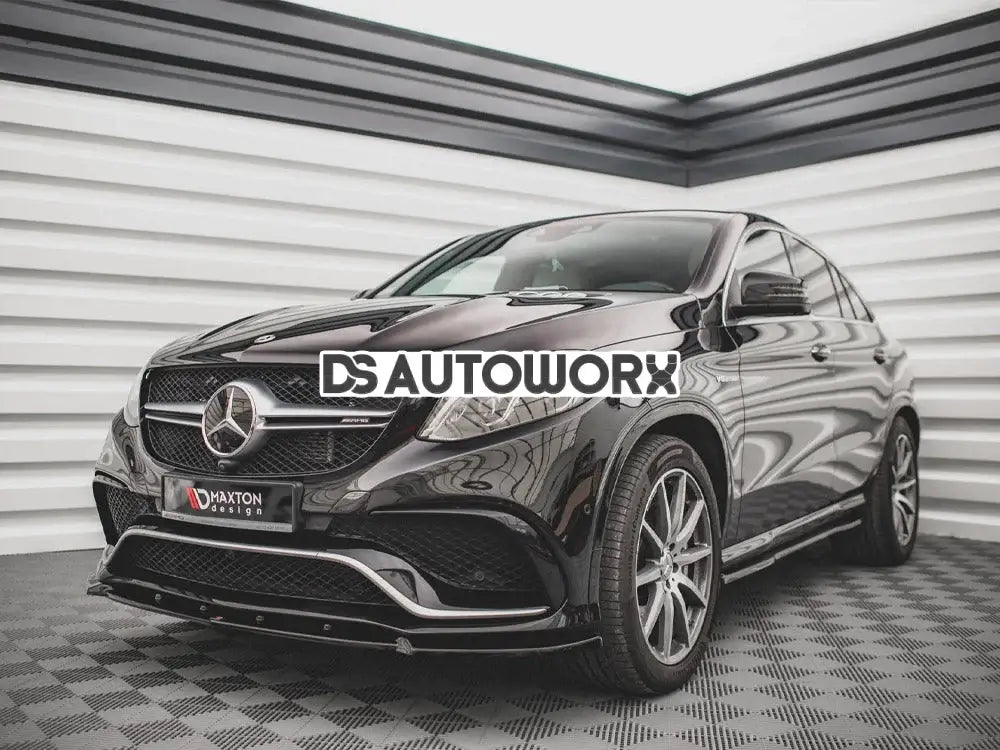 Maxton Design Front Splitter V.1 Mercedes GLE Coupe 63AMG C292 15-19 Secondary image