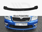 Maxton Design Front Splitter V.1 Skoda Octavia MK2 VRS Facelift 06-13