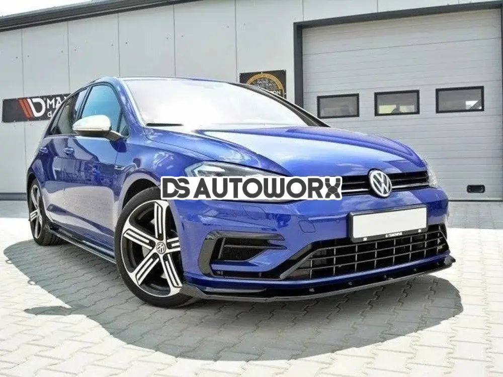 Maxton Design Front Splitter V.1 Volkswagen Golf R 7.5 2017-19 Secondary image