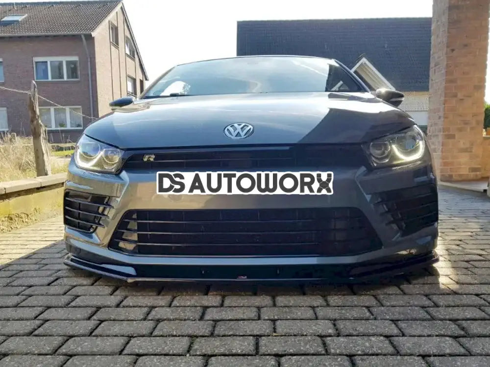 Maxton Design Front Splitter V.1 Volkswagen Scirocco MK3 R Facelift 14-17