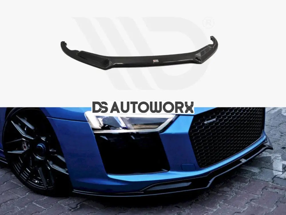 Maxton Design Front Splitter V.2 Audi R8 MK2 15-17 Main image