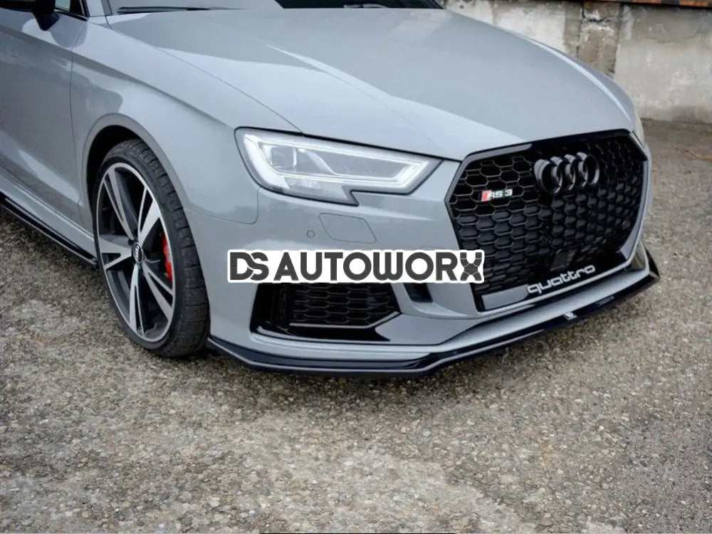 Maxton Design Front Splitter V.2 Audi RS3 8V Facelift Sedan 2017-20 Secondary image