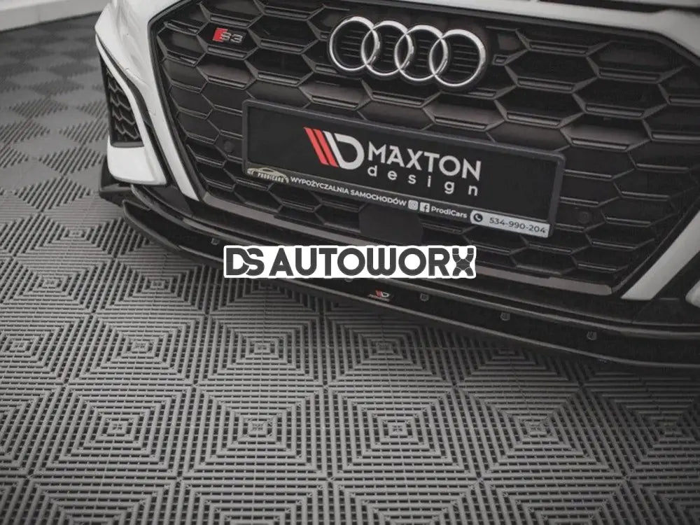 Maxton Design Front Splitter V.2 Audi S3 A3 S-line 8Y 2020-