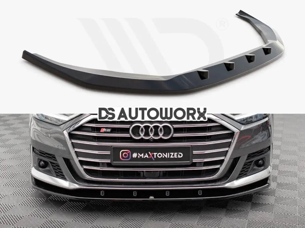 Maxton Design Front Splitter V.2 Audi S8 A8 S-Line D5 Main image
