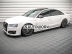 Maxton Design Front Splitter V.2 Audi S8 D4 FL 15-17