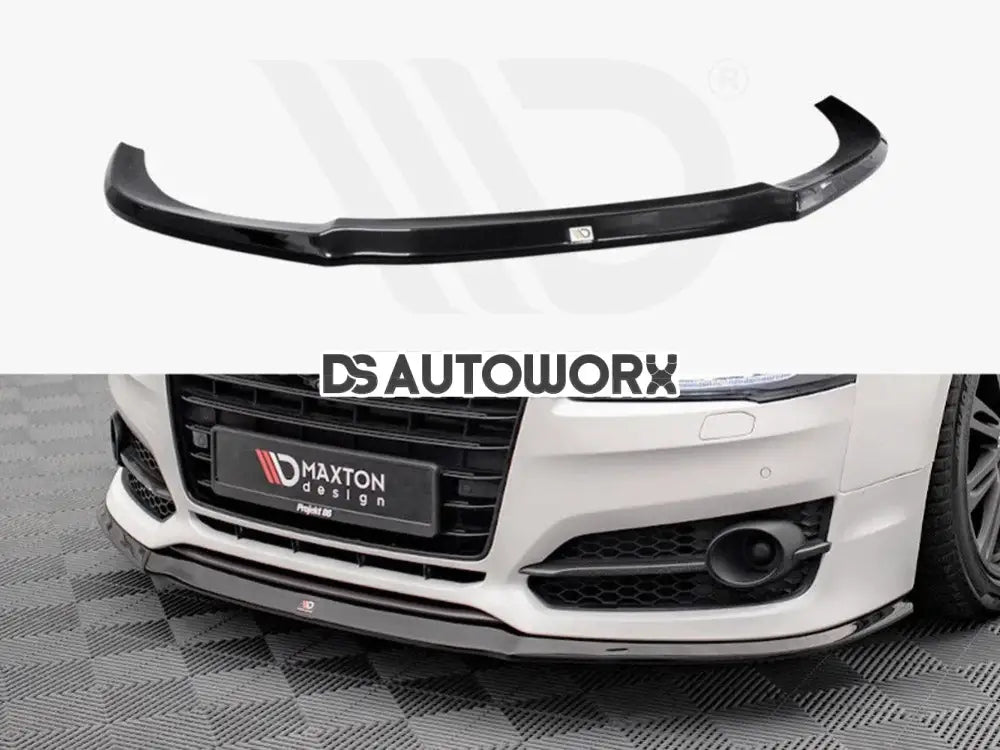 Maxton Design Front Splitter V.2 Audi S8 D4 FL 15-17