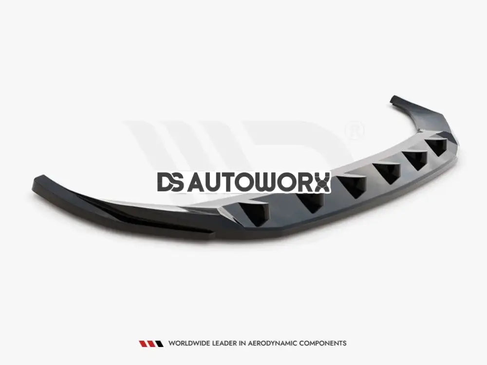 Maxton Design Front Splitter V.2 Audi SQ5 Q5 S-Line SUV Sportback Mk2 Facelift