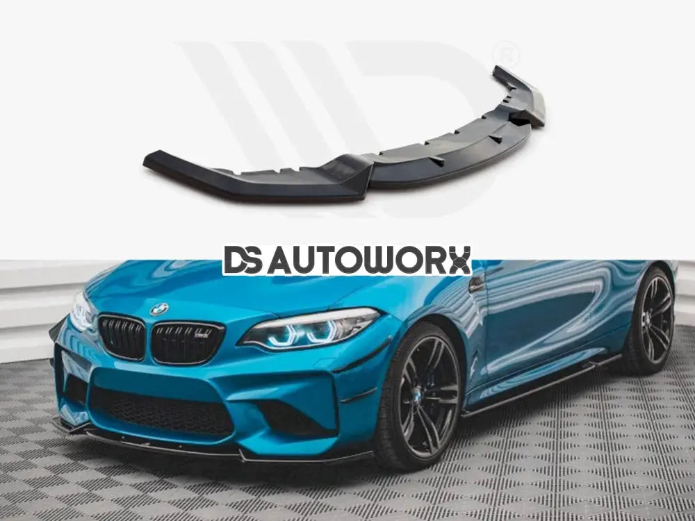 Maxton Design Front Splitter V.2 BMW M2 F87 16-20