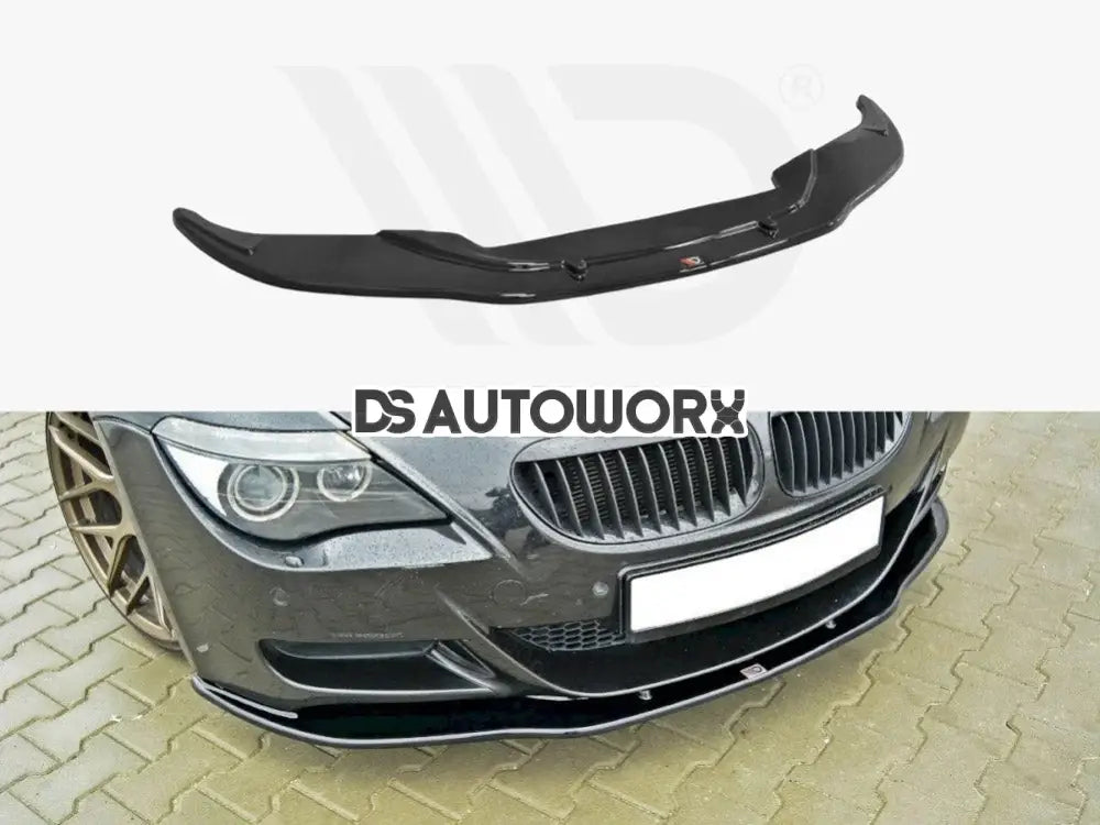 Maxton Design Front Splitter V.2 BMW M6 E63 09-10 Main image