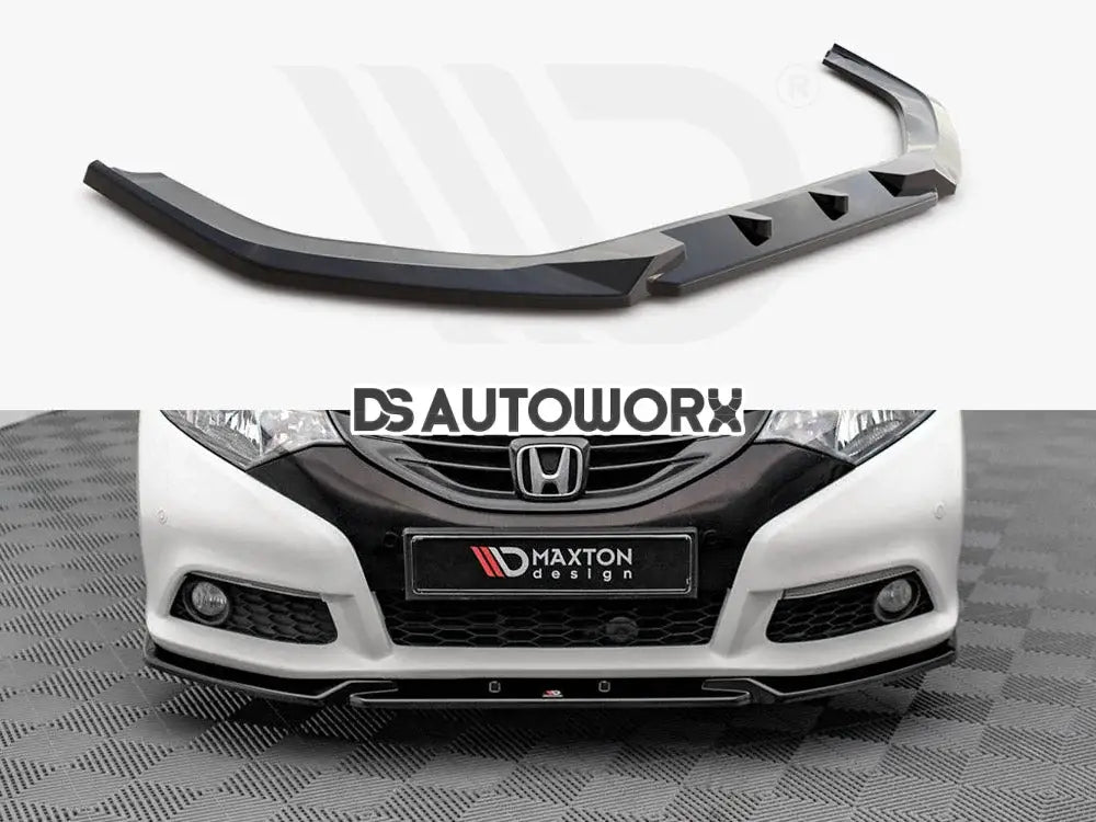 Maxton Design Front Splitter V.2 Honda Civic MK9 11-14 Main image