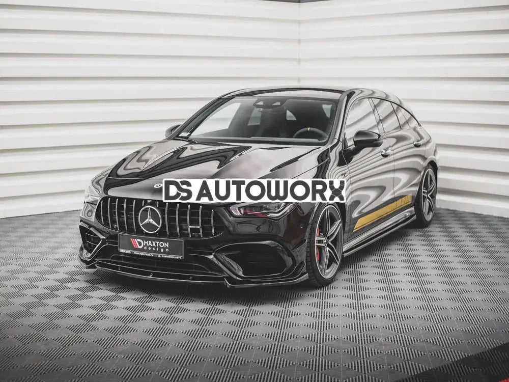 Maxton Design Front Splitter V.2 Mercedes-amg CLA 45 AERO C118 2019- Secondary image