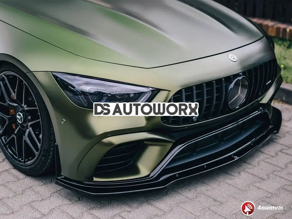 Maxton Design Front Splitter V.2 Mercedes AMG GT 63S 4-door Coupe 2018 - Secondary image