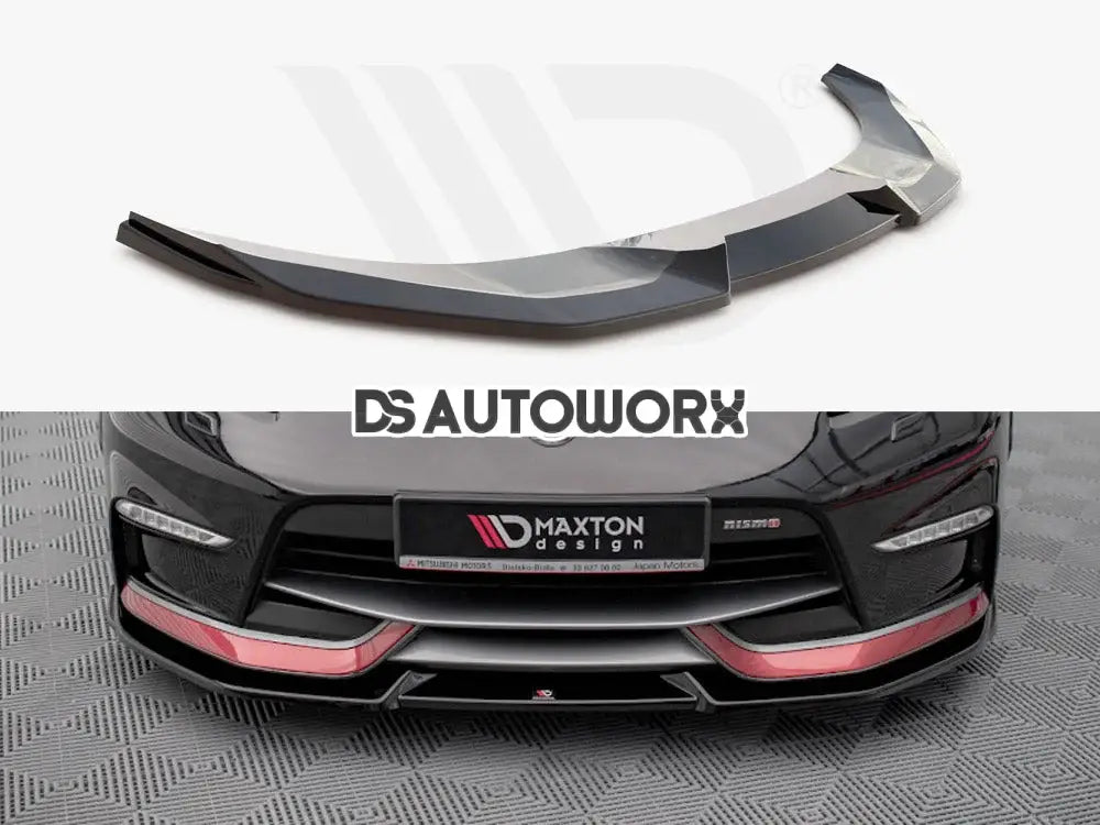 Maxton Design Front Splitter V.2 Nissan 370Z Nismo Facelift 12-20 Main image