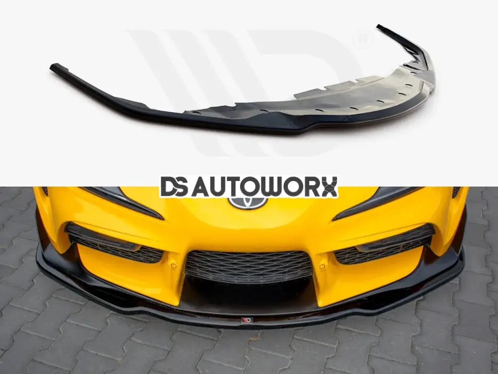 Maxton Design Front Splitter V.2 Toyota Supra MK5 2019- Main image