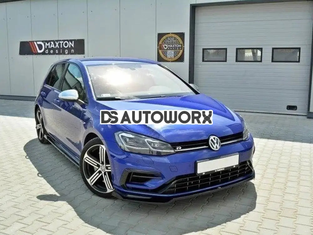 Maxton Design Front Splitter V.2 Volkswagen Golf R 7.5 2017-19 Secondary image
