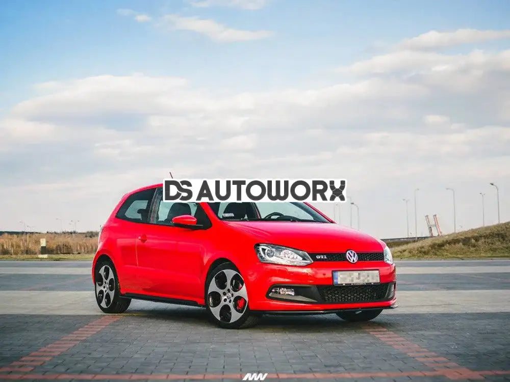 Maxton Design Front Splitter V.2 Volkswagen Polo MK5 GTI 6R Pre-facelift 09-14 Secondary image